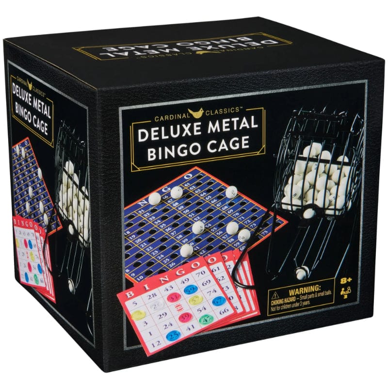 Spin Master Classic Games Deluxe Metal Cage Bingo (Cardinal Classics) (Refresh)