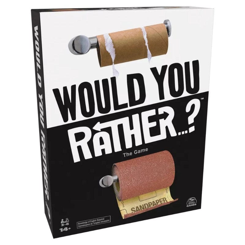 Spinmaster Board & Card Games Would you Rather?