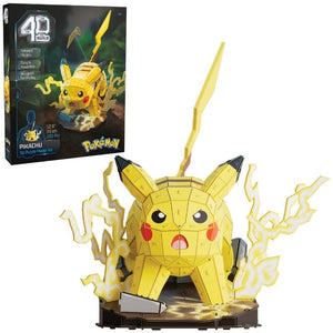 Spinmaster Construction Puzzles 4D Build Pokemon - Pikachu