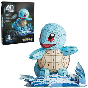Spinmaster Construction Puzzles 4D Build Pokemon - Squirtle