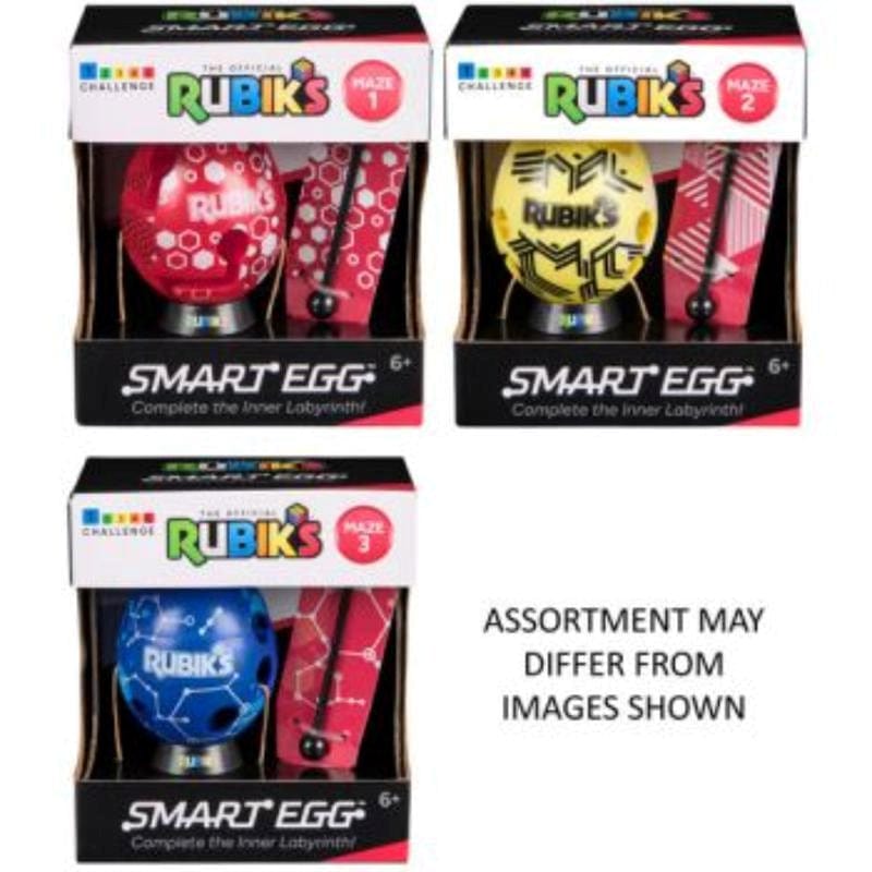 Spinmaster Logic Puzzles Rubik's Smart Eggs (Assorted)