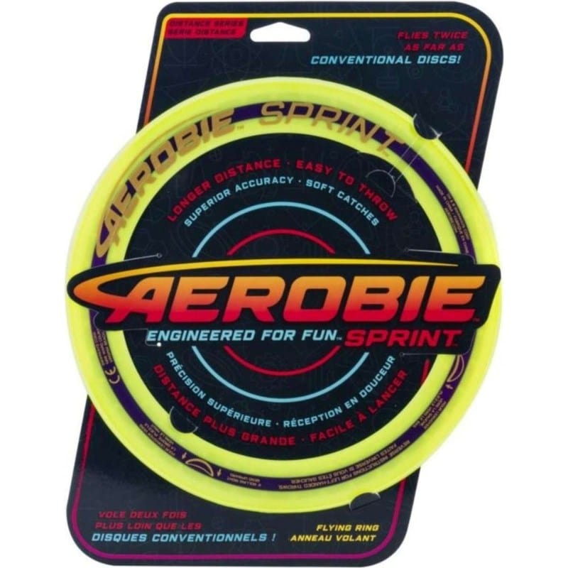 Spinmaster Novelties Frisbee - Aerobie Sprint 10 Inch (Yellow)