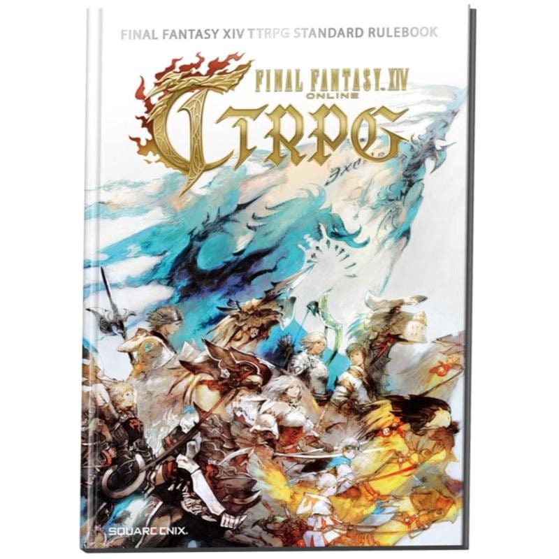 Square Enix Roleplaying Games Final Fantasy XIV Tabletop RPG Standard Rulebook (February 2025 Release)