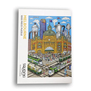 Squidinki Jigsaws Melbourne (1000pc) Squidinki