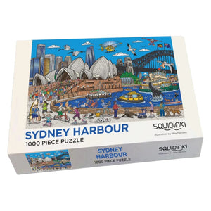 Squidinki Jigsaws Sydney Harbour (1000pc) Squidinki
