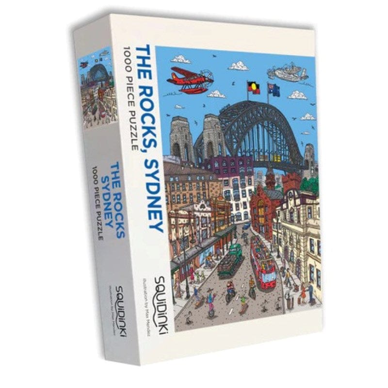 Squidinki Jigsaws The Rocks (1000pc) Squidinki