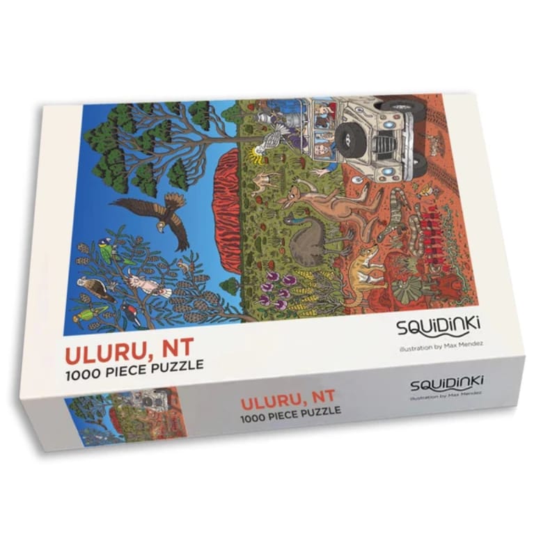 Squidinki Jigsaws Uluru, NT (1000pc) Squidinki