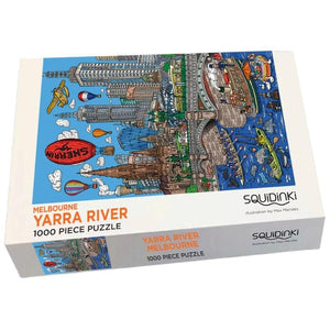 Squidinki Jigsaws Yarra River Melbourne (1000pc) Squidinki