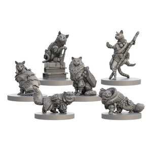 Steamforged Games Miniatures Animal Adventures - Cats and Catacombs - Questing Tooth and Claw Volume 2