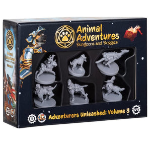 Steamforged Games Miniatures Animal Adventures - Dungeons and Doggies Box 3