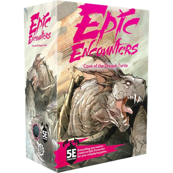 Epic Encounters - RPG Miniatures - Cove of the Dragon Turtle