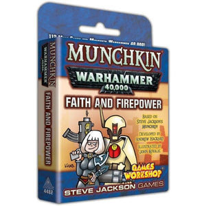 Steve Jackson Games Board & Card Games Munchkin Warhammer 40,000 - Faith and Firepower Expansion