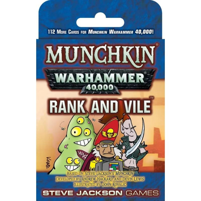 Munchkin Warhammer 40,000 - Rank and Vile Expansion