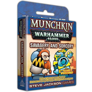 Steve Jackson Games Board & Card Games Munchkin Warhammer 40,000 - Savagery and Sorcery Expansion