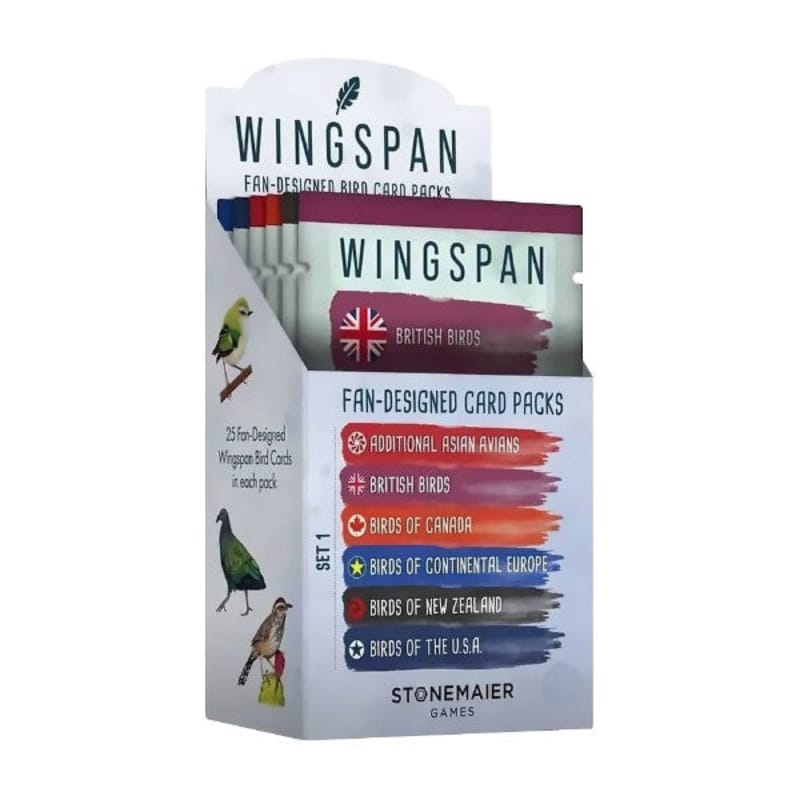 Stonemaier Games Board & Card Games Wingspan - Fan Designed Packs (Assorted)