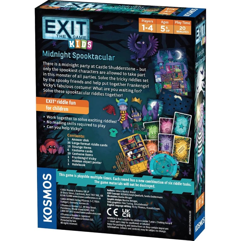 Thames & Kosmos Board & Card Games Exit the Game - Kids - Midnight Spooktacular