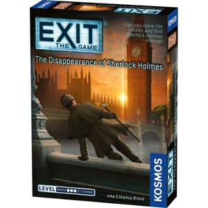 Thames & Kosmos Board & Card Games Exit The Game - The Disappearance of Sherlock Holmes (August 2023 release)