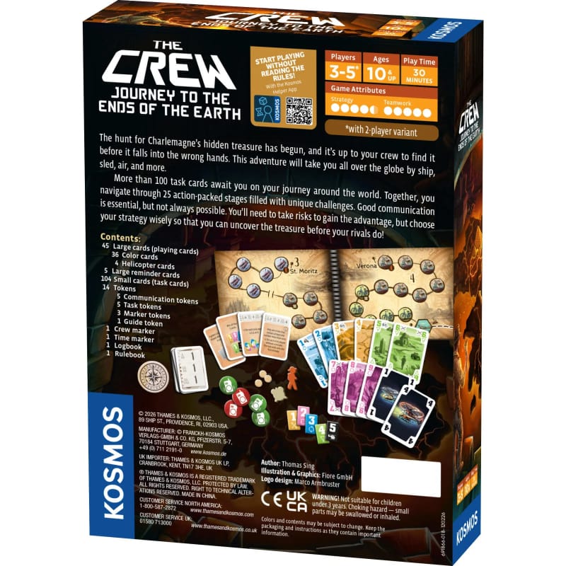 Thames & Kosmos Board & Card Games The Crew 3 - Journey to the Ends of the Earth