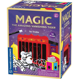 Thames & Kosmos Novelties Magic - Vanishing Tiger  (16 Magic Tricks)