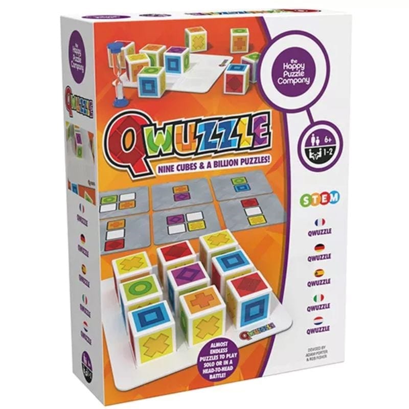 The Happy Puzzle Company Logic Puzzles Qwuzzle