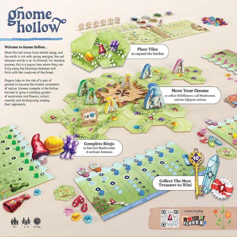 The OP Board & Card Games Gnome Hollow - Family Game