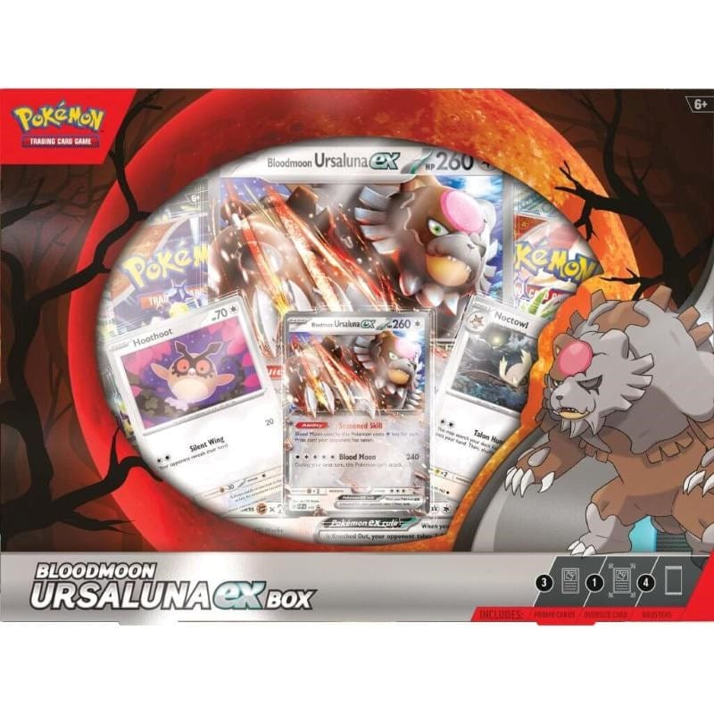 The Pokemon Company Trading Card Games Pokemon TCG - Bloodmoon Ursalana ex Box (15/11/2024 Release)