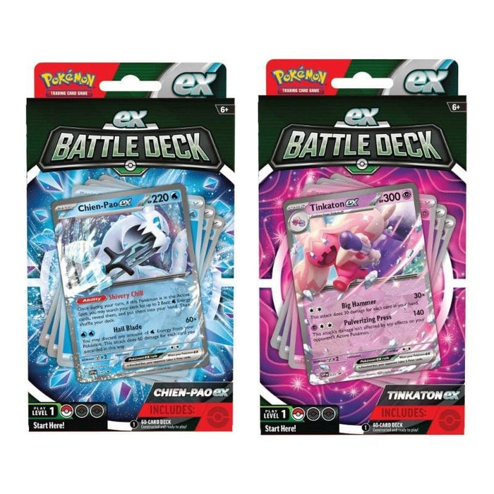 Pokemon TCG - Chien-Pao & Tinkaton ex Battle Deck (Assorted)