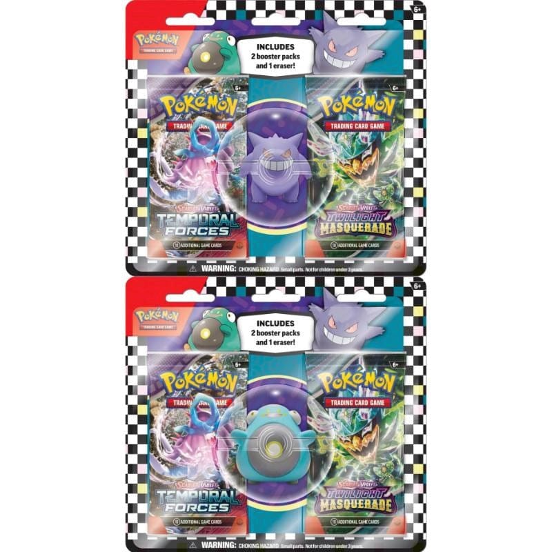 The Pokemon Company Trading Card Games Pokemon TCG - Eraser Blister 2024 (Assorted) (05/07/2024 Release)