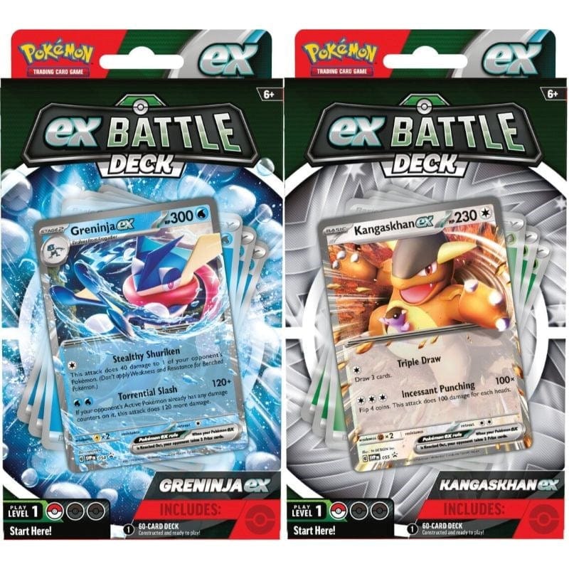 The Pokemon Company Trading Card Games Pokemon TCG - ex Battle Deck ? Kangaskhan/Greninja (Assorted) (Oct ?23 Release)