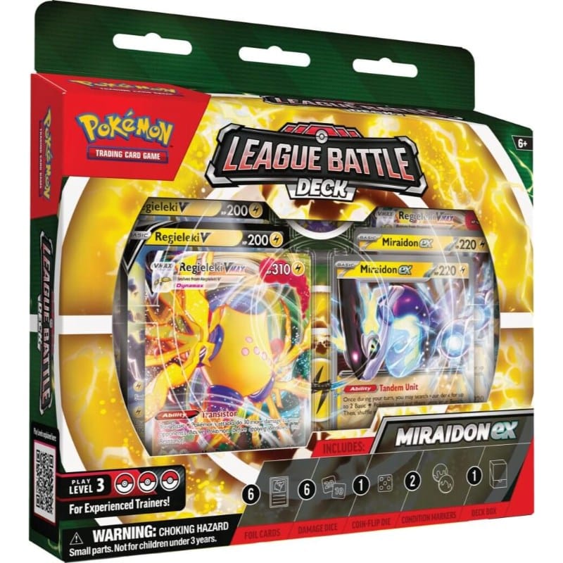 The Pokemon Company Trading Card Games Pokemon TCG - League Battle Deck - Miraidon Ex (November 2023 release)