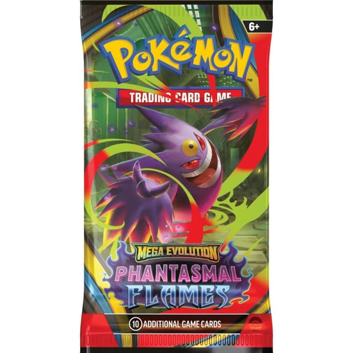 Pokemon TCG - Mega Evolution - Phantasmal Flames - Booster (Three Per Customer)