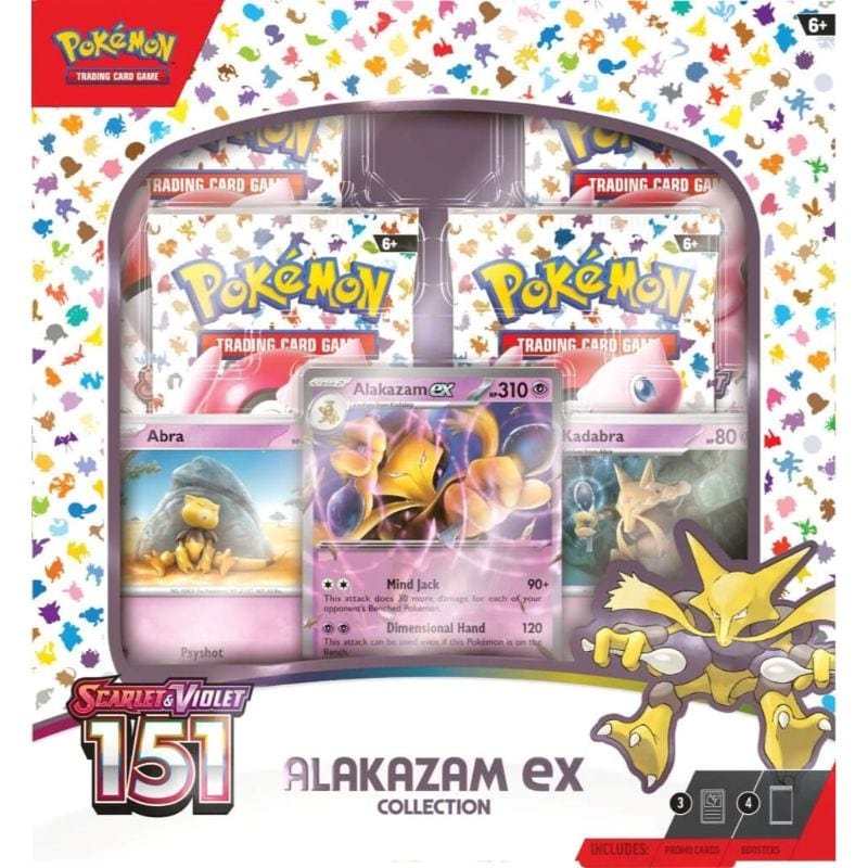 The Pokemon Company Trading Card Games Pokemon TCG - Scarlet & Violet 151 - Collection Alakazam ex (Oct '23 Release)