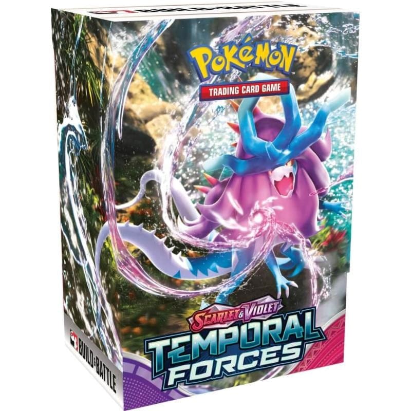 The Pokemon Company Trading Card Games Pokemon TCG - Scarlet & Violet 5 - Temporal Forces - Build & Battle Box (05/04/2024 Release)