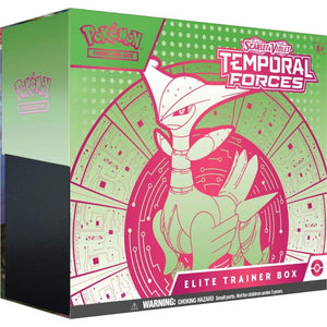 The Pokemon Company Trading Card Games Pokemon TCG - Scarlet & Violet 5 - Temporal Forces - Elite Trainer Box (22/03/2024 release)