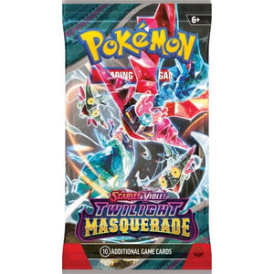 The Pokemon Company Trading Card Games Pokemon TCG - Scarlet & Violet 6 - Twilight Masquerade - Booster (24/05/2024 release)