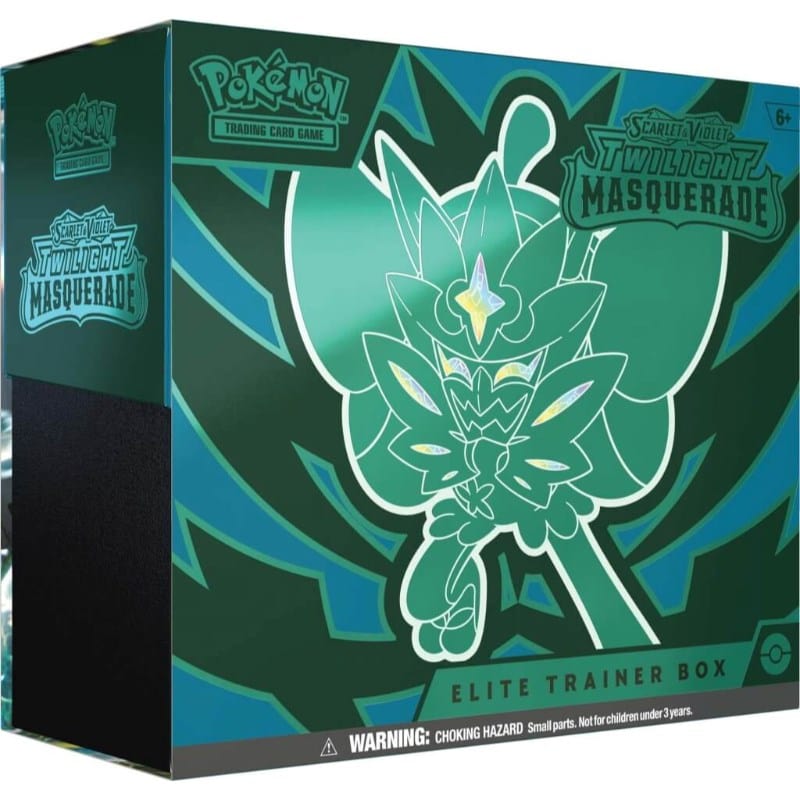 The Pokemon Company Trading Card Games Pokemon TCG - Scarlet & Violet 6 - Twilight Masquerade - Elite Trainer Box (24/05/2024 release)