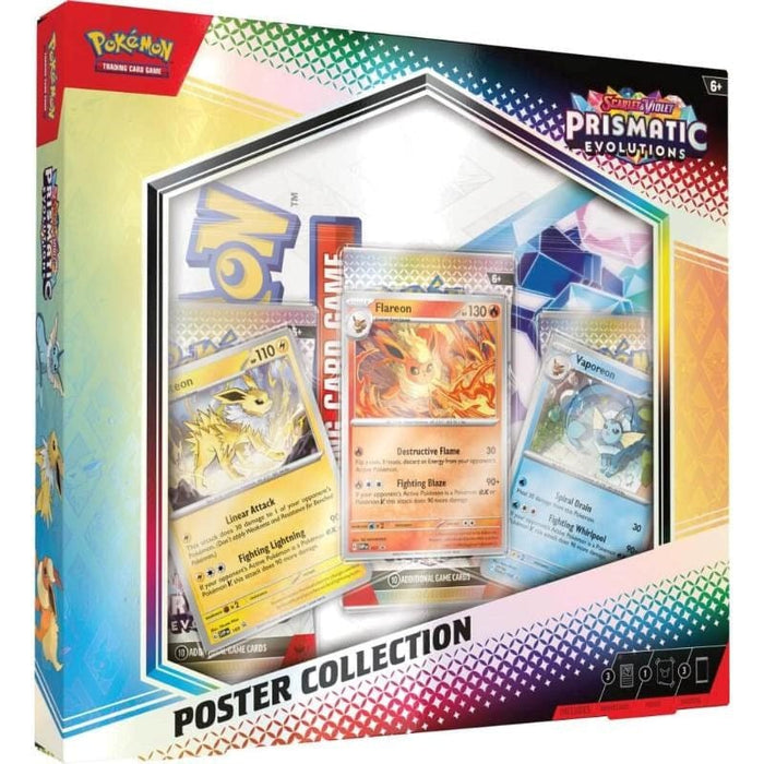 Pokemon TCG - Scarlet & Violet 8.5 - Prismatic Evolutions Poster Collection
