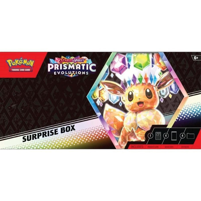 Pokemon TCG - Scarlet & Violet 8.5 - Prismatic Evolutions Surprise Box (One Per Customer)