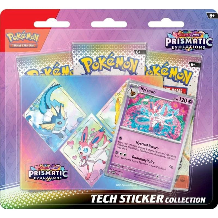 Pokemon TCG - Scarlet & Violet 8.5 - Prismatic Evolutions Tech Sticker Collection