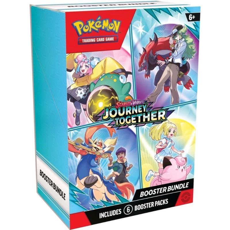 The Pokemon Company Trading Card Games Pokemon TCG - Scarlet & Violet 9 - Journey Together - Booster Bundle (28/03/2025 Release)