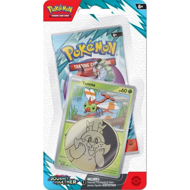 The Pokemon Company Trading Card Games Pokemon TCG - Scarlet & Violet 9 - Journey Together - Checklane Blister (28/03/2025 Release)