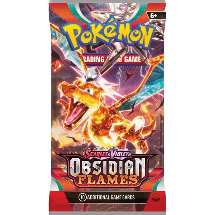 Pokemon TCG - Scarlet & Violet - Obsidian Flames - Booster (Three Per Customer)