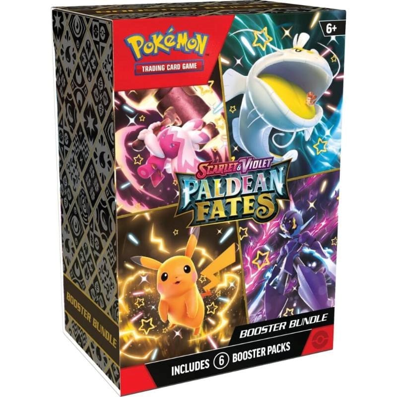The Pokemon Company Trading Card Games Pokemon TCG - Scarlet & Violet - Paldean Fates - Booster Bundle (23/02/2023 Release)