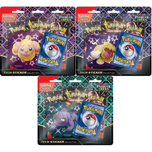 The Pokemon Company Trading Card Games Pokemon TCG - Scarlet & Violet - Paldean Fates - Tech Sticker Blister (Assorted) (26/01/2024 Release)