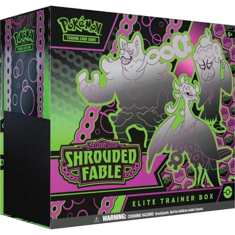 The Pokemon Company Trading Card Games Pokemon TCG - Scarlet & Violet - Shrouded Fable - Elite Trainer Box (02/08/2024 Release)