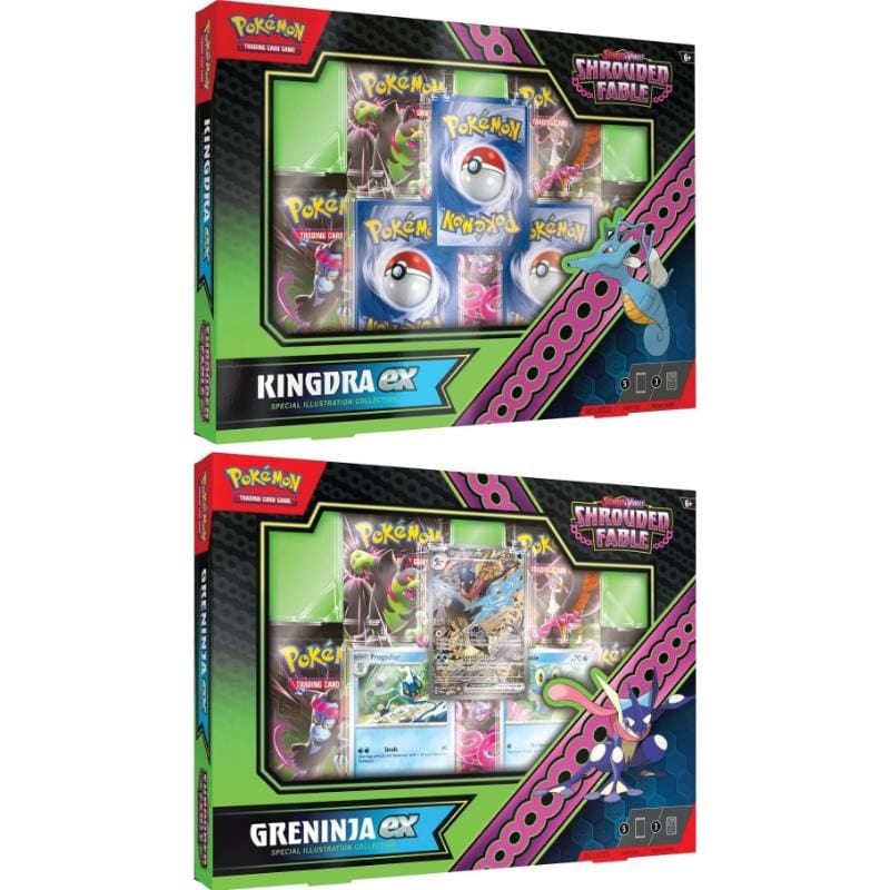 The Pokemon Company Trading Card Games Pokemon TCG - Scarlet & Violet - Shrouded Fable - Kingdra/Greninja ex Special Collection (02/08/2024 Release)