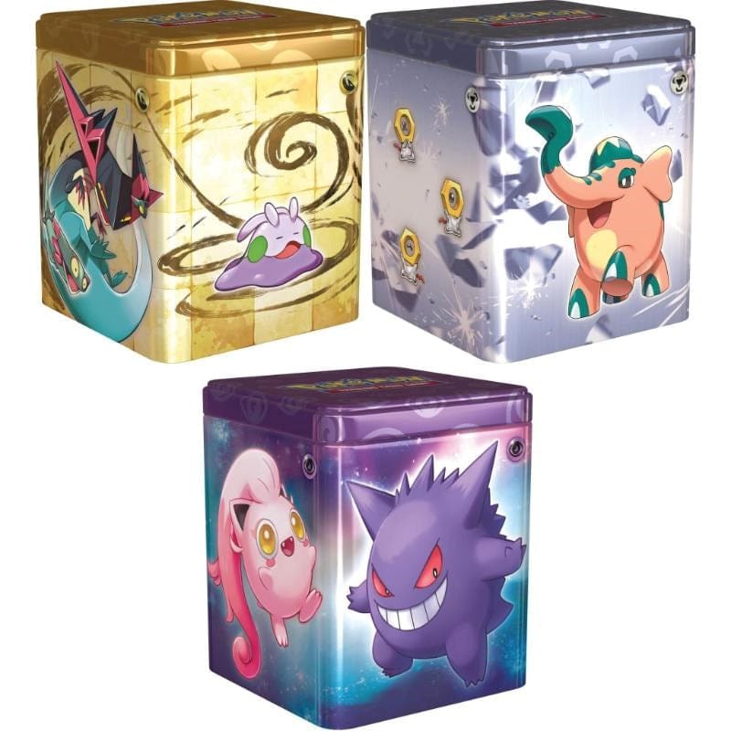 The Pokemon Company Trading Card Games Pokemon TCG - Stacking Tin Psychic/Metal/Dragon (Assorted) (01/03/2024 Release)
