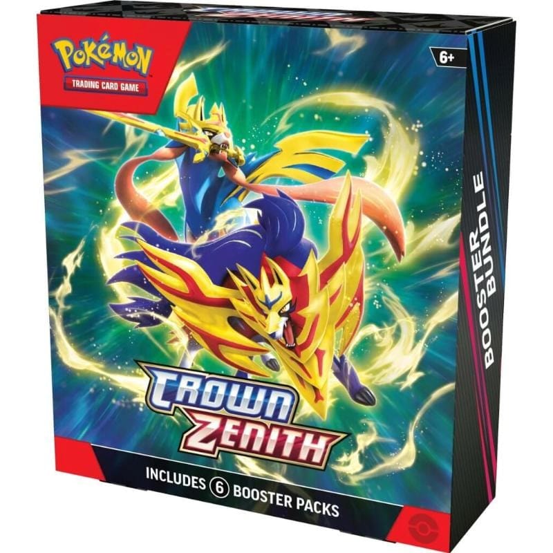 The Pokemon Company Trading Card Games Pokemon TCG - Sword & Shield - Crown Zenith - Booster Bundle - one per customer