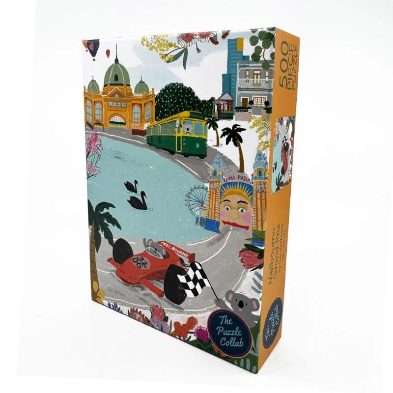 The Puzzle Collab Jigsaws Melbourne Grand Prix Puzzle (500pc)
