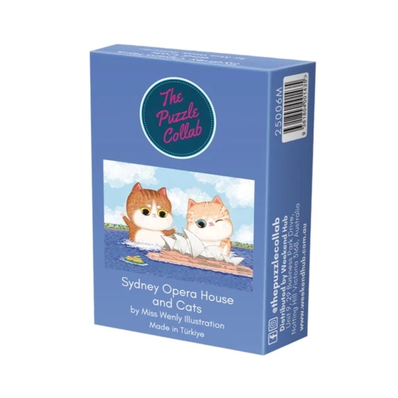 The Puzzle Collab Jigsaws Sydney Opera House and Cats (99pc Micro) The Puzzle Collab